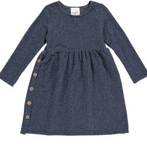 Vignette Madison Dress Blue Striped Kids  Navy Dress size 8Y